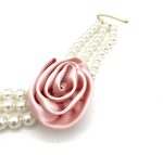 Collana di Perle tripla Rosa, Rosae - immagine 7