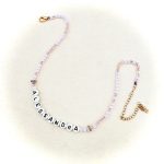 Girocollo Scrivimi Personalizzabile Rosa - immagine 2