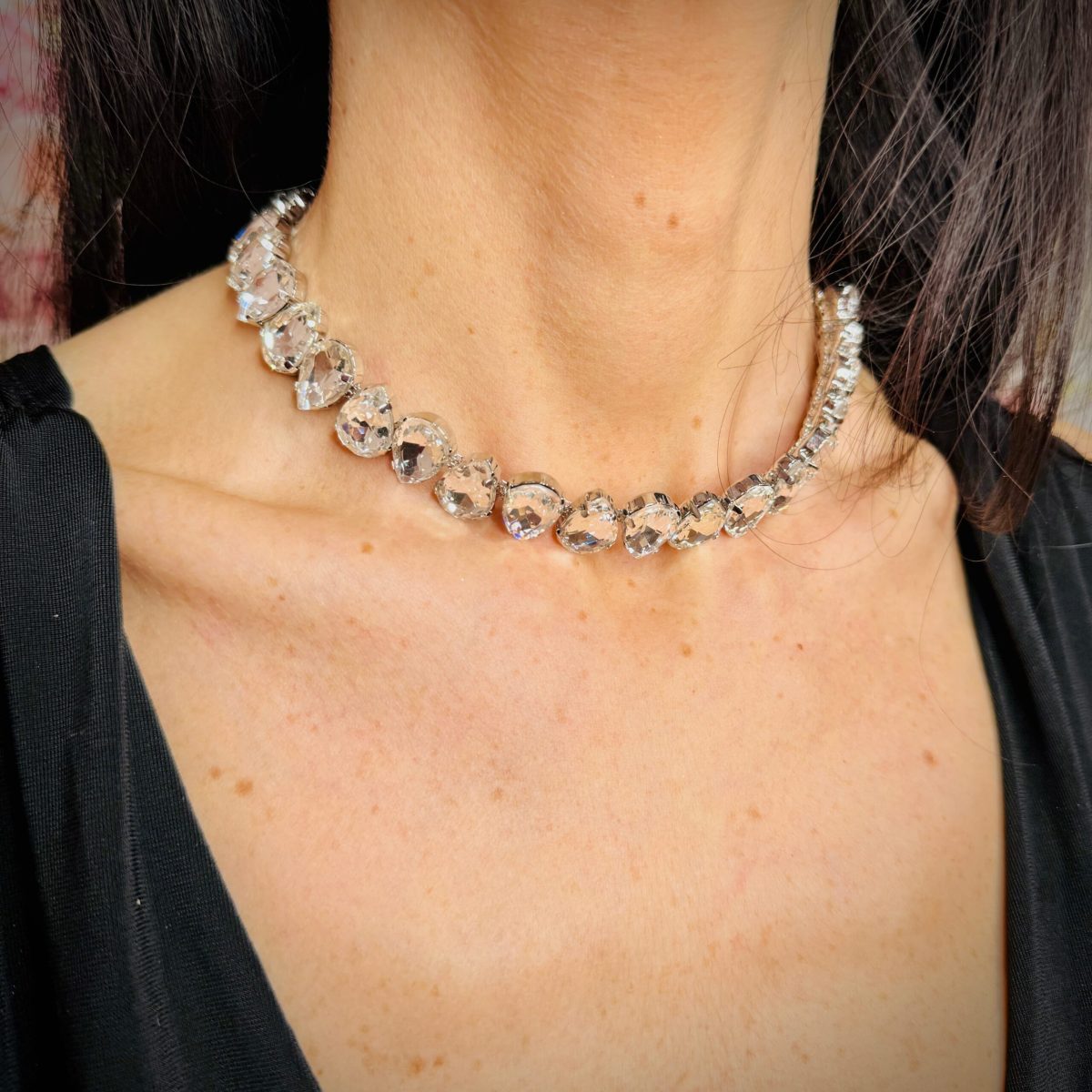 Collana swarovski donna pietre almond - immagine 9