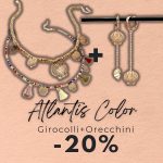 SET Atlantis Color Orecchini Lunghi + Girocolli