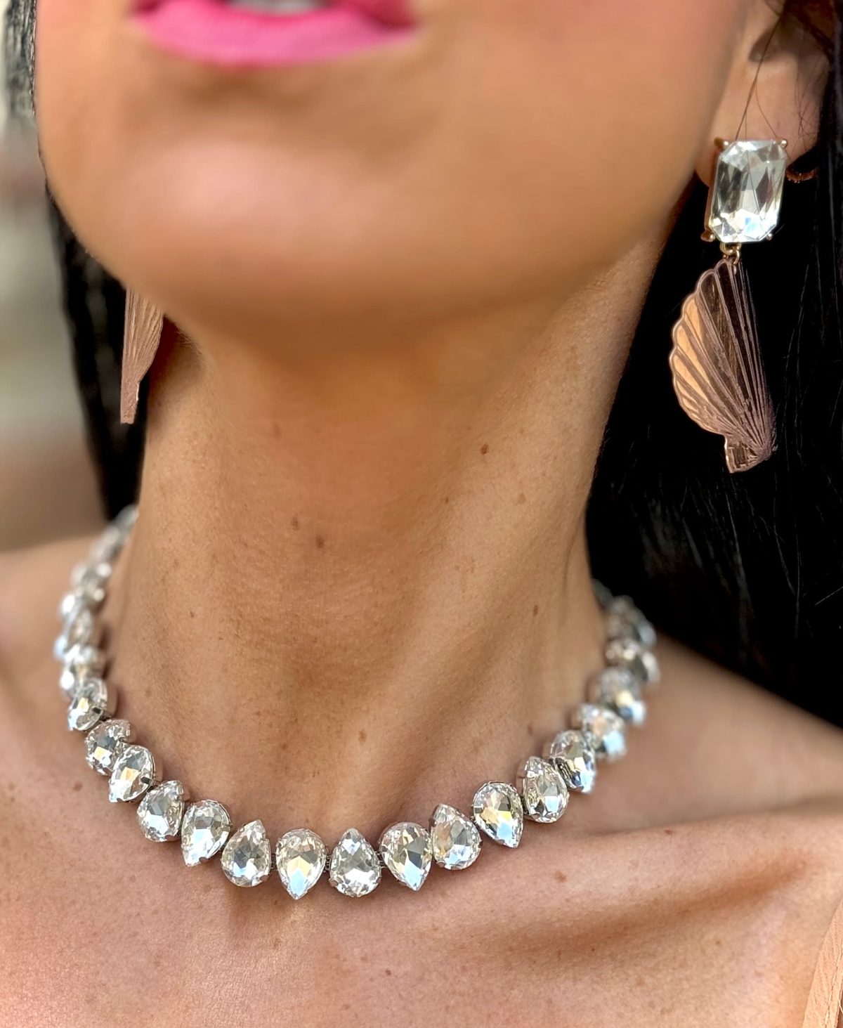 Collana swarovski donna pietre almond - immagine 7