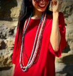 Collana avorio lunga Euphoria in Aulite - immagine 7