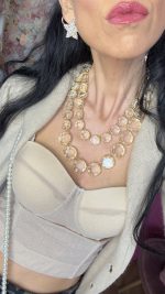collana girocollo pietre colorate