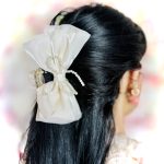 Pinza per capelli grande con fiocco - immagine 11