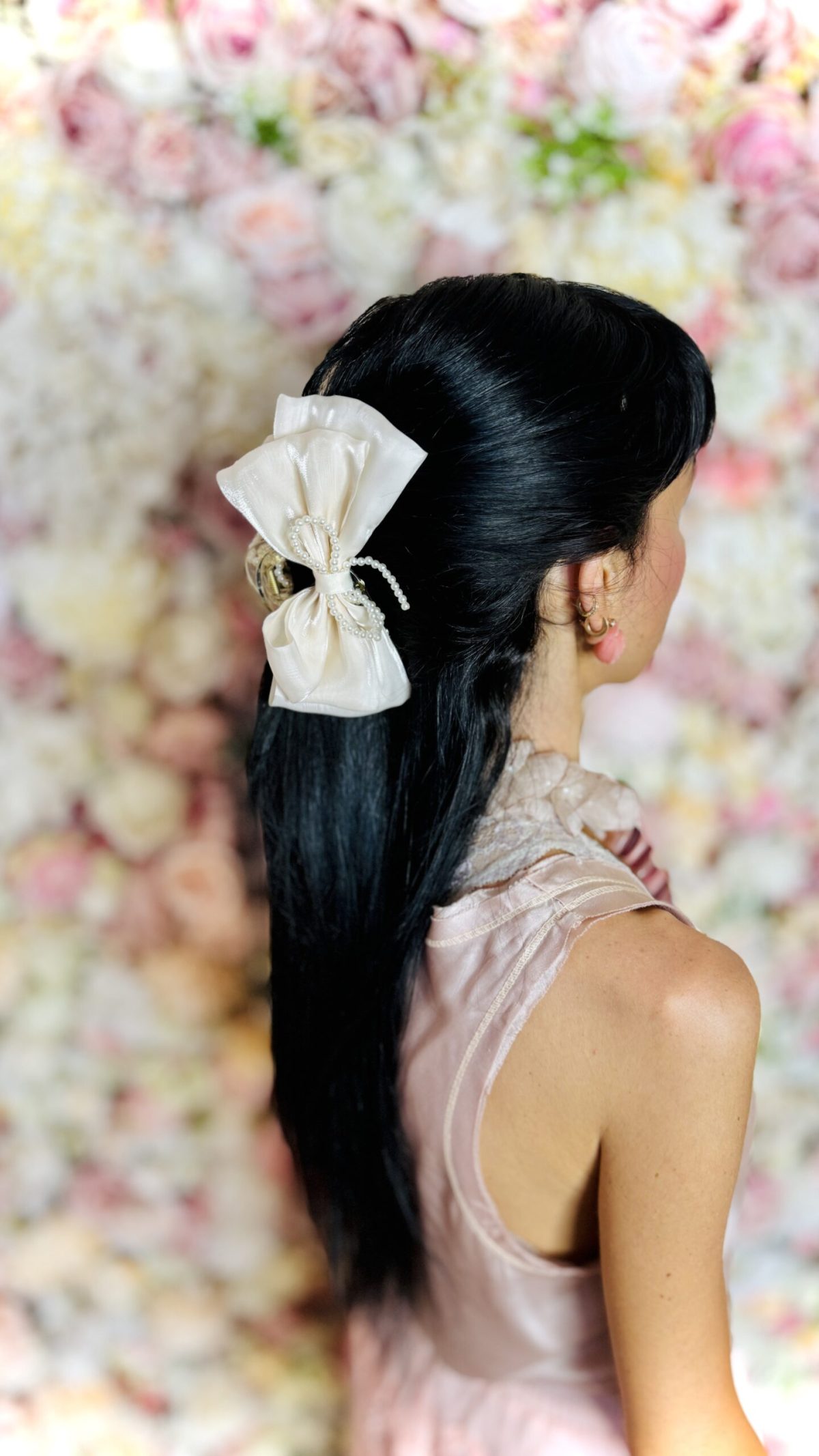 Pinza per capelli grande con fiocco - immagine 10