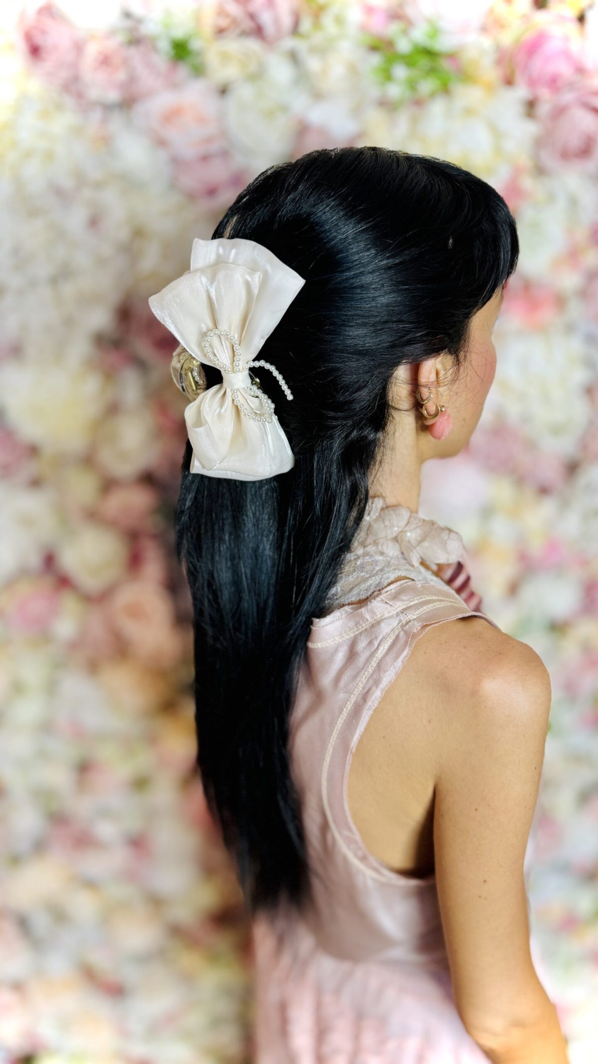Pinza per capelli grande con fiocco - immagine 13