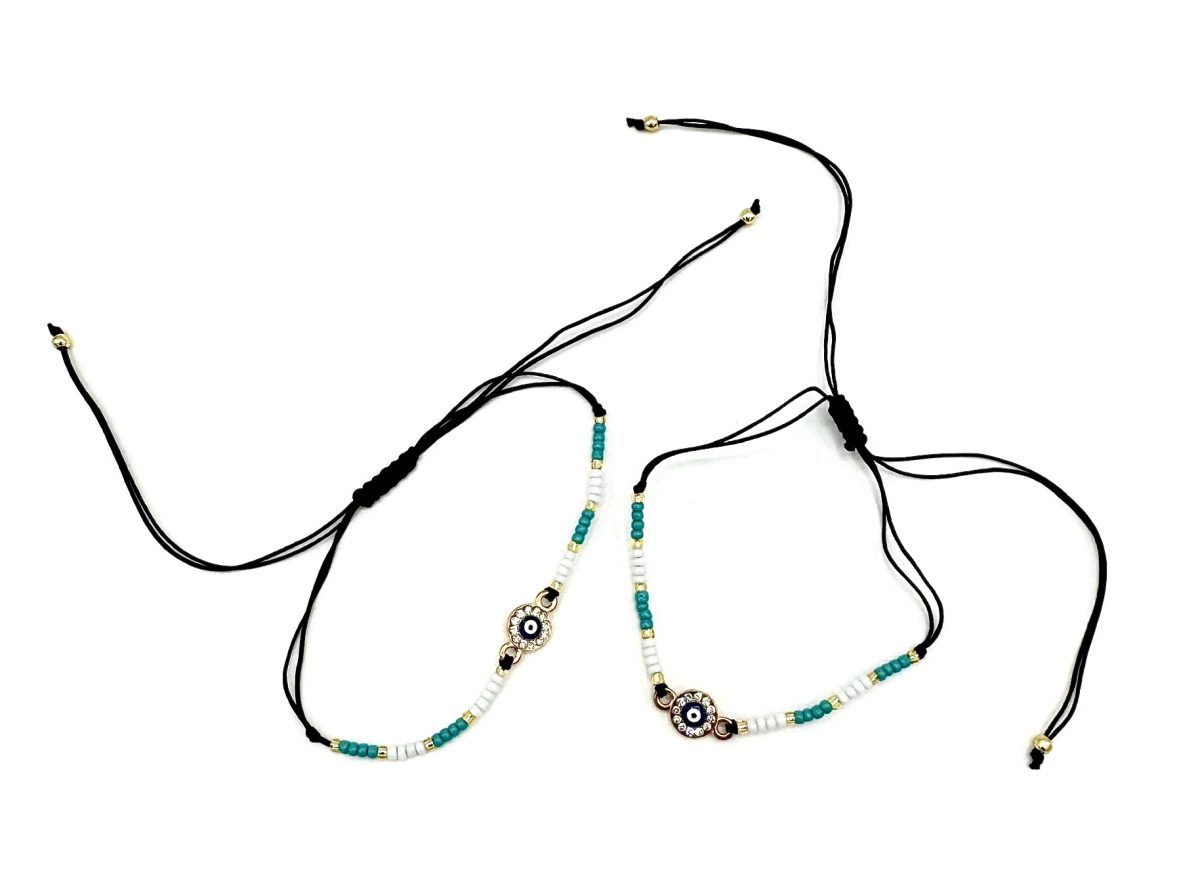 Bracciali boho della fortuna con cordino - immagine 18