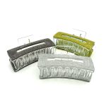 Pinza per capelli rettangolare Glitter vintage - immagine 16