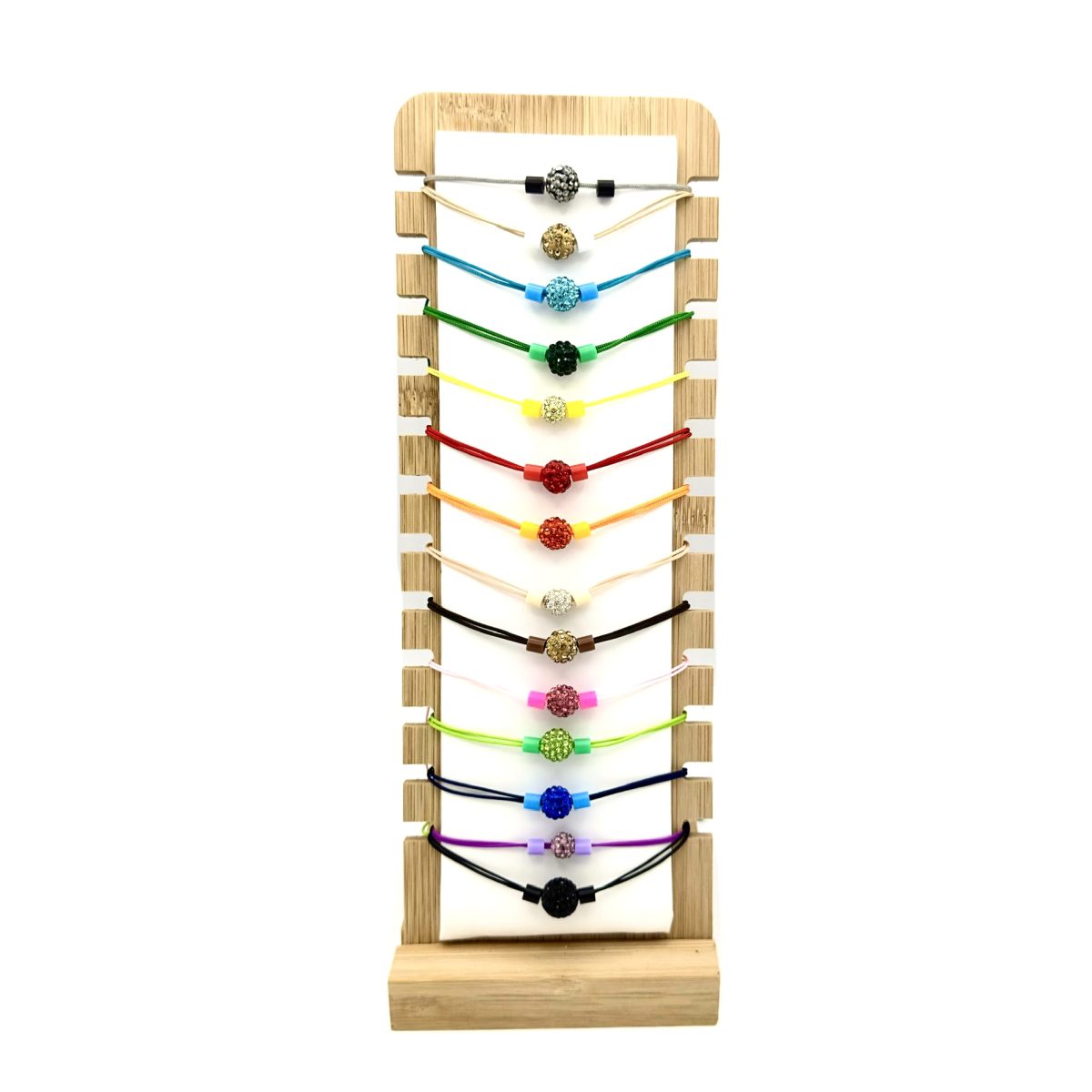 Cavigliera colorata o Braccialetto cordino Caleidocolor - immagine 2