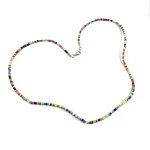 Collana colorata lunga