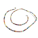 Collana colorata lunga