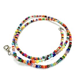 Collana colorata lunga