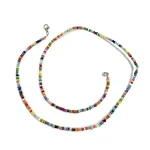 Collana colorata lunga