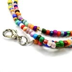 Collana colorata lunga