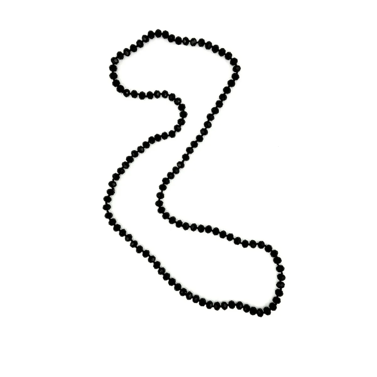 collana lunga nera