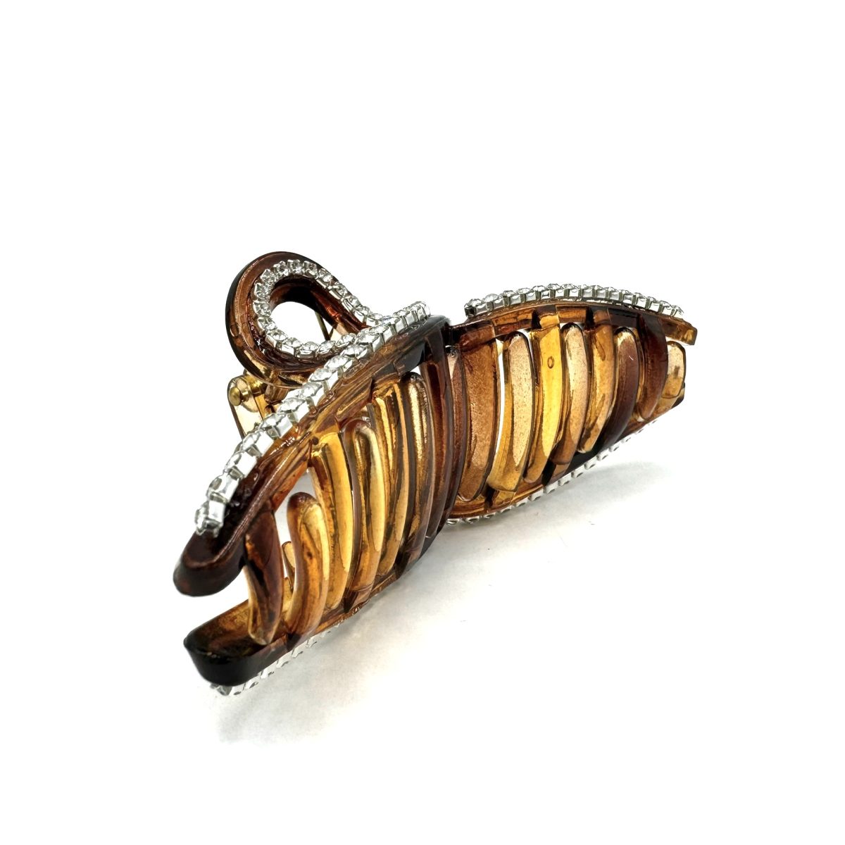 Pinza capelli elegante strass colorata - immagine 7