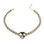 collana cuore swarovski