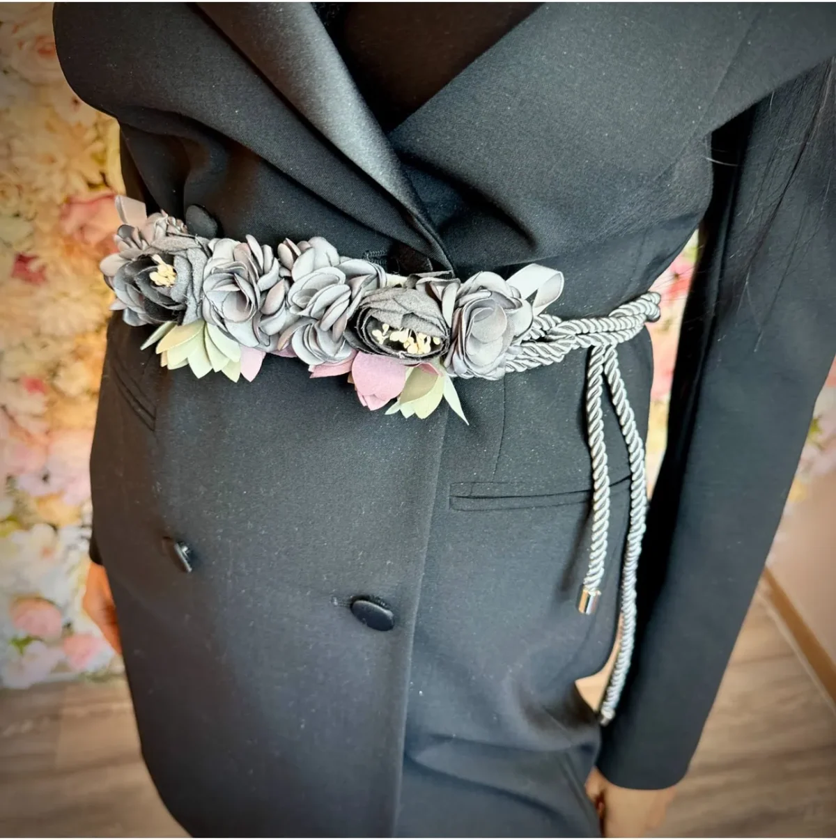 Cintura con fiori - immagine 17