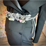 Cintura con fiori - immagine 17