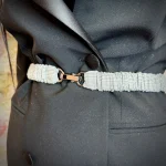 Cintura donna elasticizzata fantasia - immagine 4