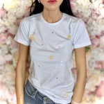 maglietta bianca bambina