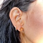 orecchini cuore votivo