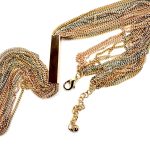 Collana a cravatta multifilo - immagine 5