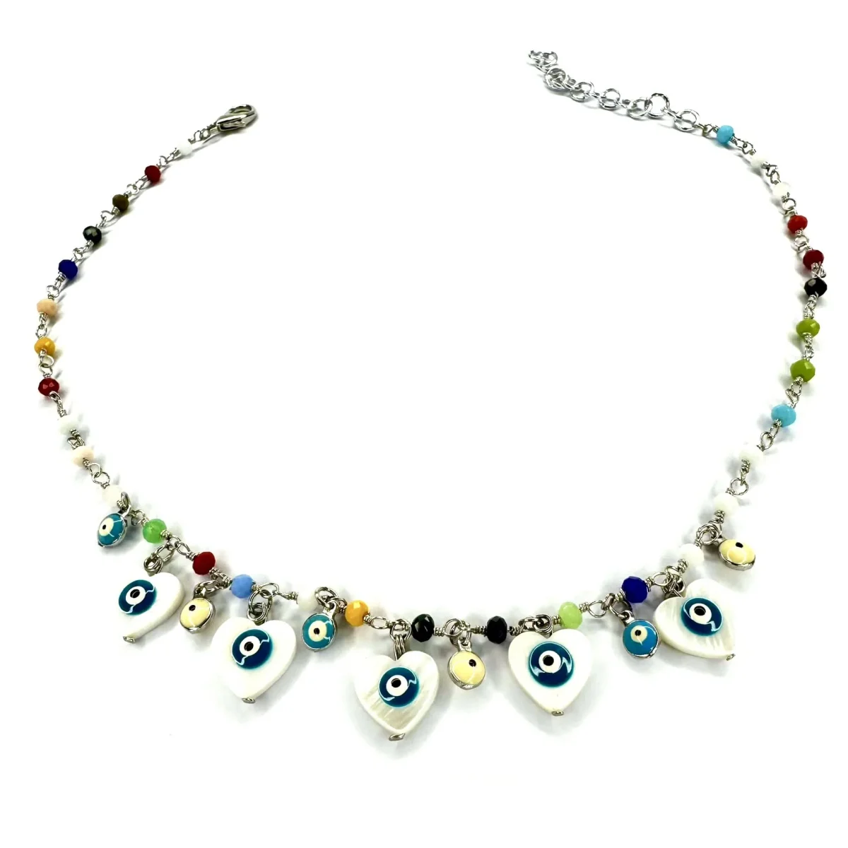 Collana occhio multicolor - immagine 4