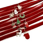 Choker velluto di Natale - immagine 9
