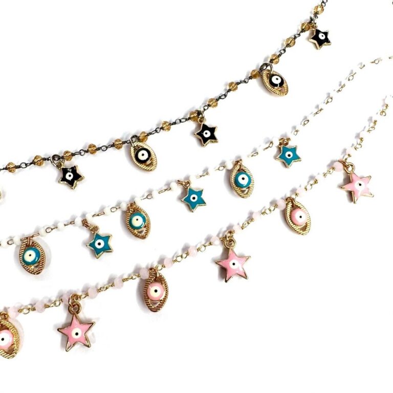 collana occhio multicolor