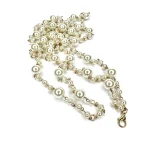 Collana di perle lunga doppia