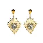 Orecchini cuore sacro