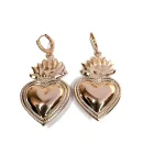 Orecchini cuore sacro