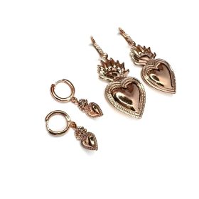 Orecchini cuore sacro