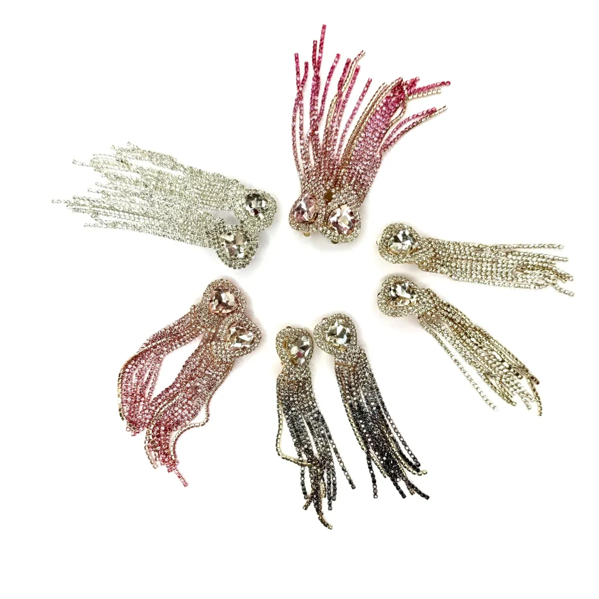 Orecchini cuore swarovski