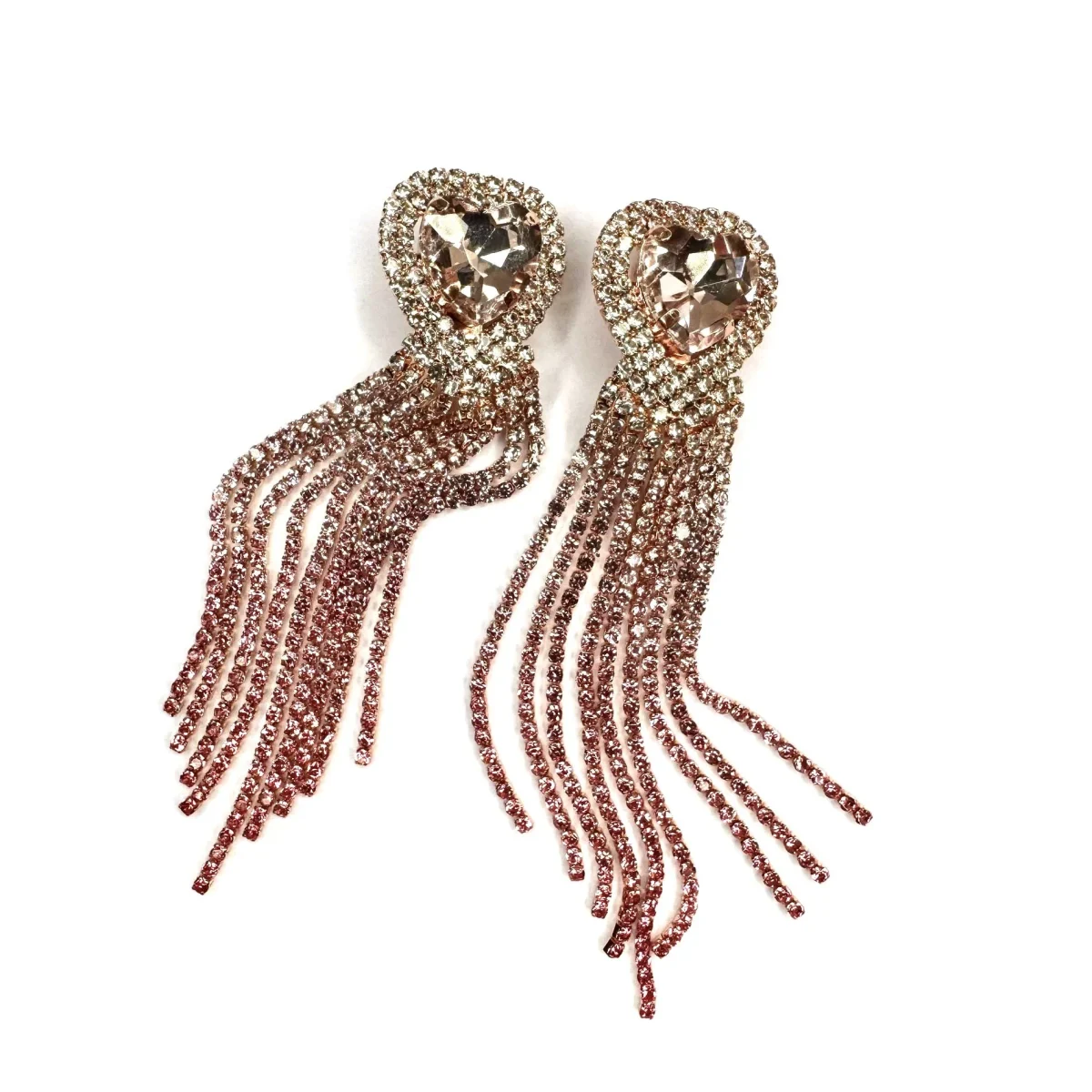 Orecchini cuore swarovski