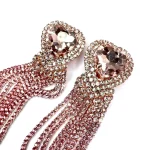 Orecchini cuore swarovski