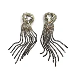 Orecchini cuore swarovski