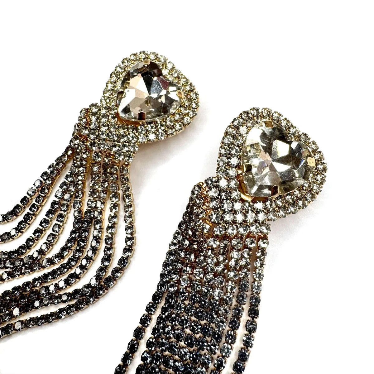 Orecchini cuore swarovski