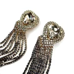 Orecchini cuore swarovski