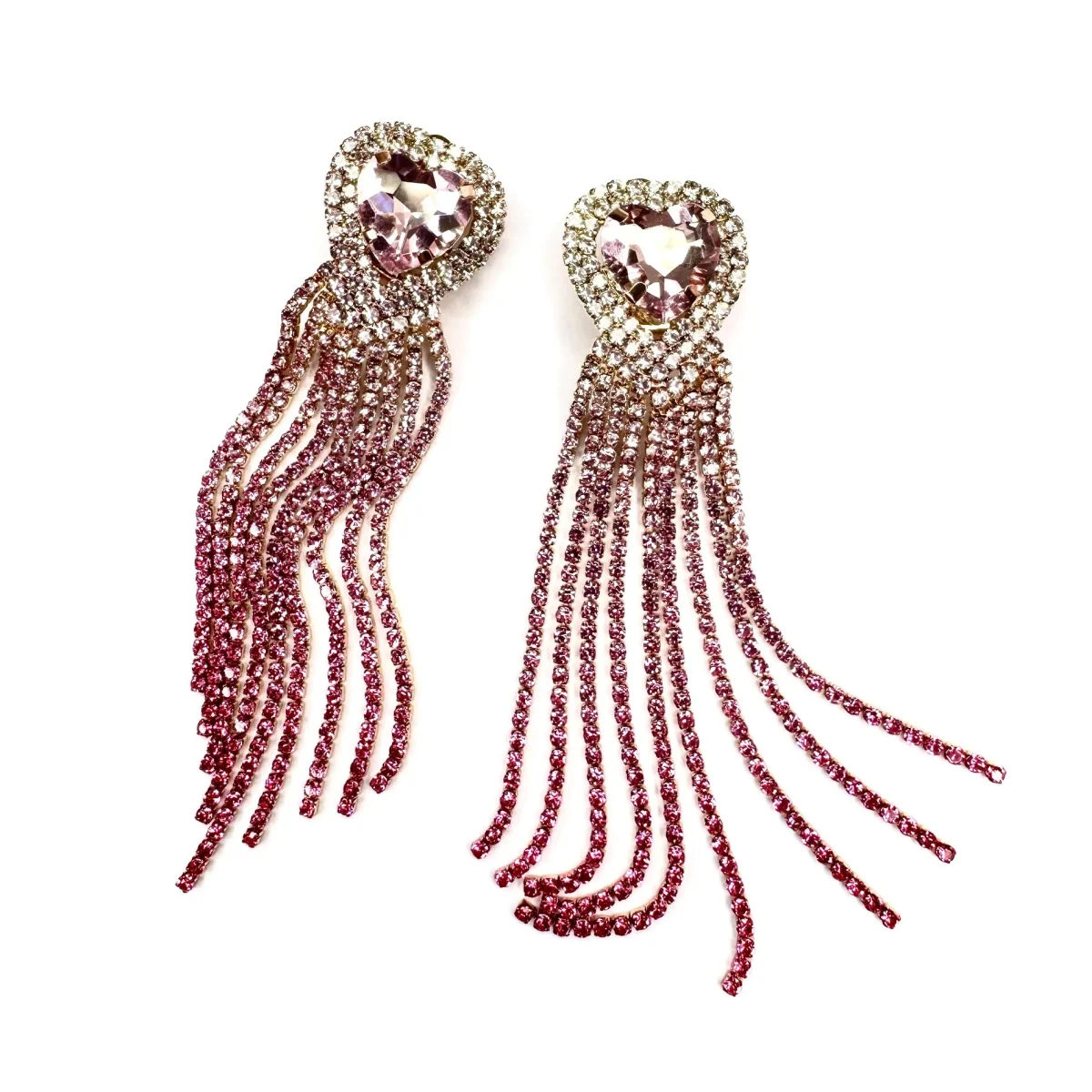 Orecchini cuore swarovski