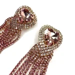 Orecchini cuore swarovski