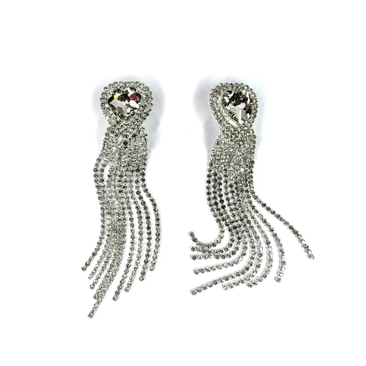 Orecchini cuore swarovski