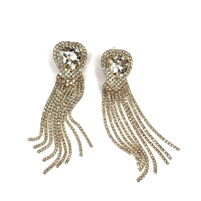 Orecchini cuore swarovski