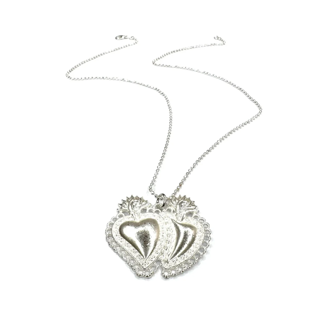 collana con cuore sacro