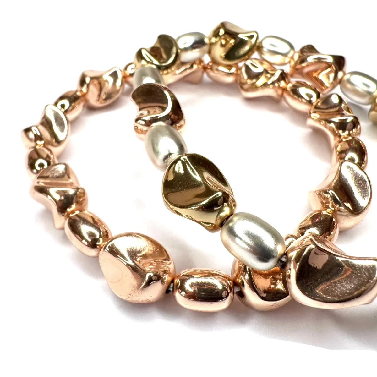 Bracciale donna oro rosa elica pepite Euphoria - immagine 10