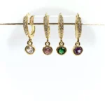 Orecchini cerchio brillanti