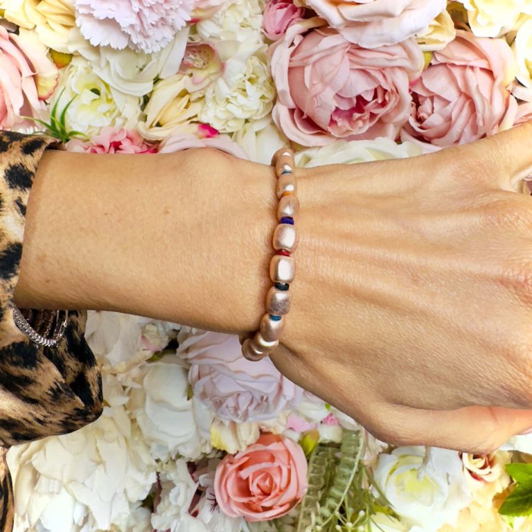 bracciale elastico satinato
