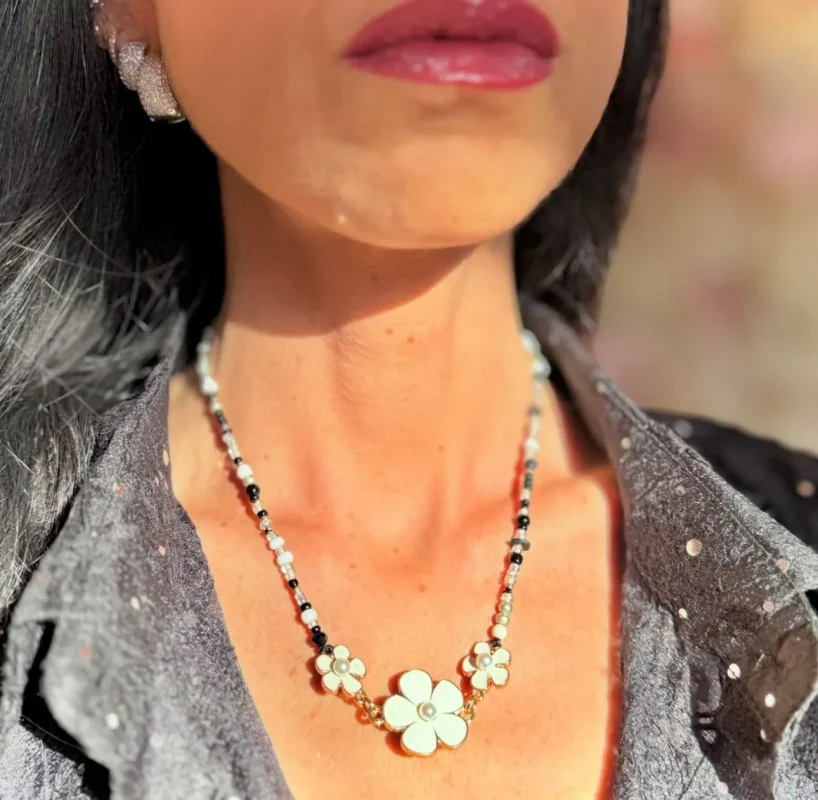 collana fiori