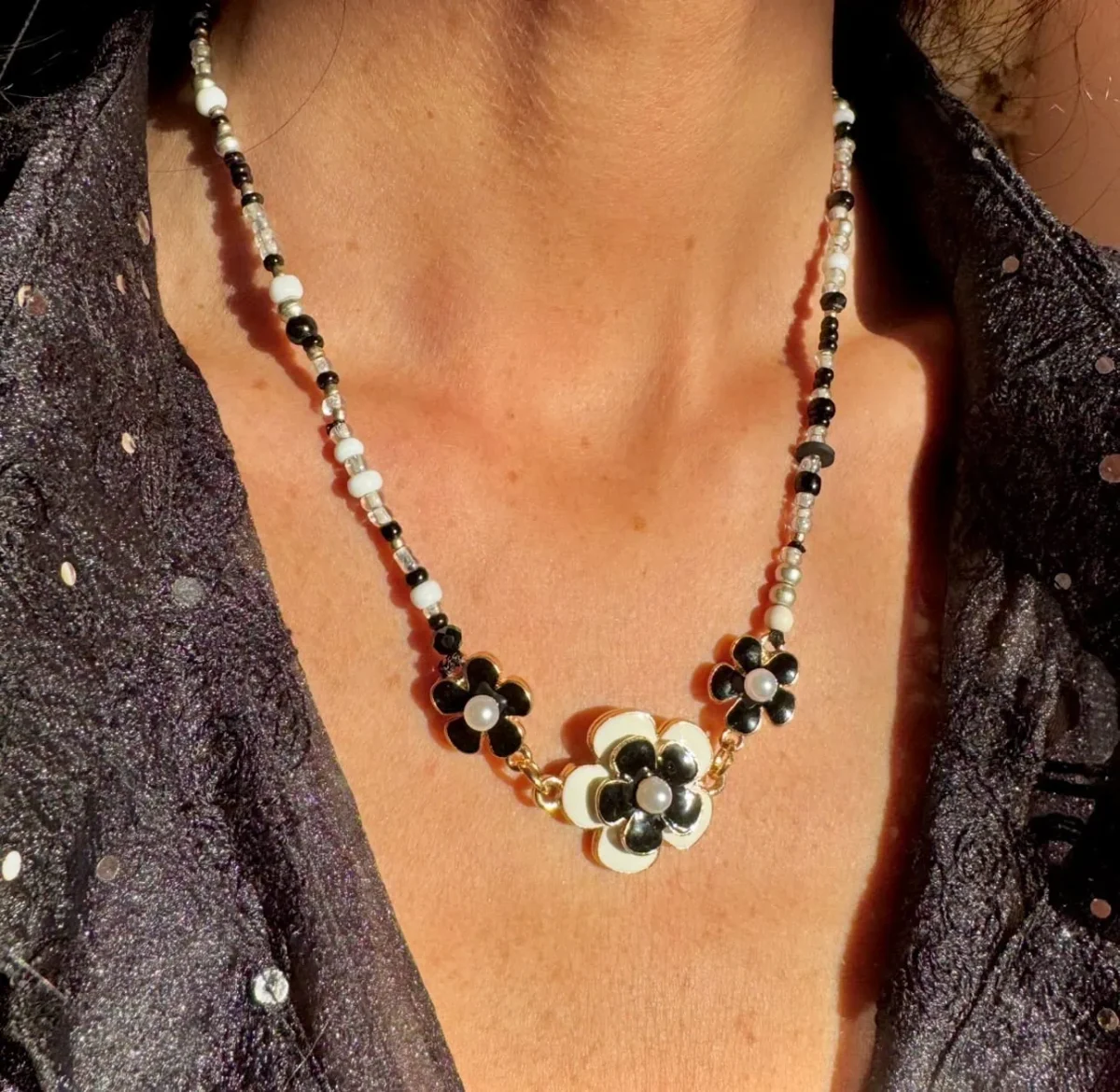 collana fiori